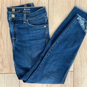 Seven for all mankind jeans the ankle skinny size 28, 7forallmankind